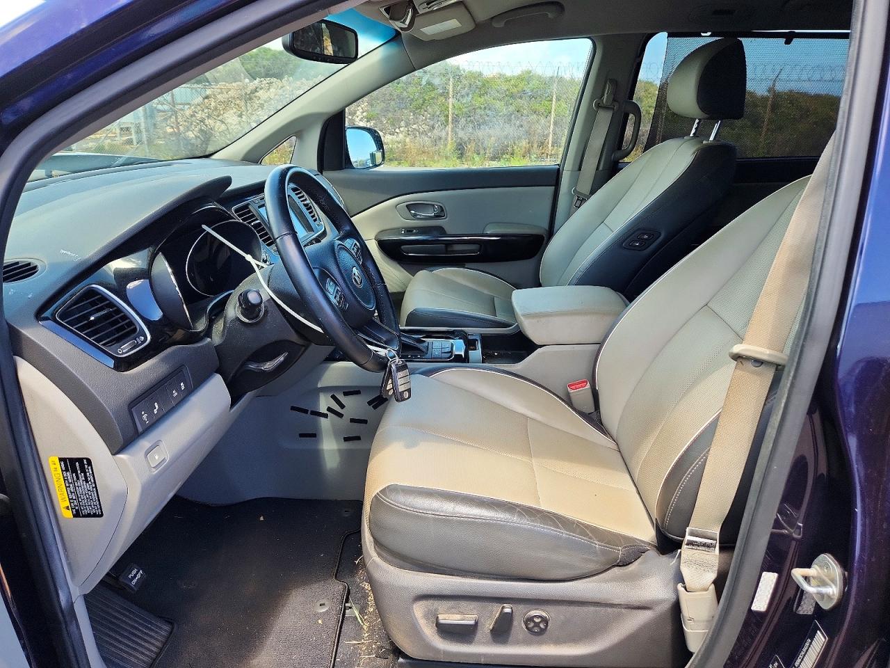 2018 Kia Sedona Sx Purple vin: KNDMC5C14J6423074