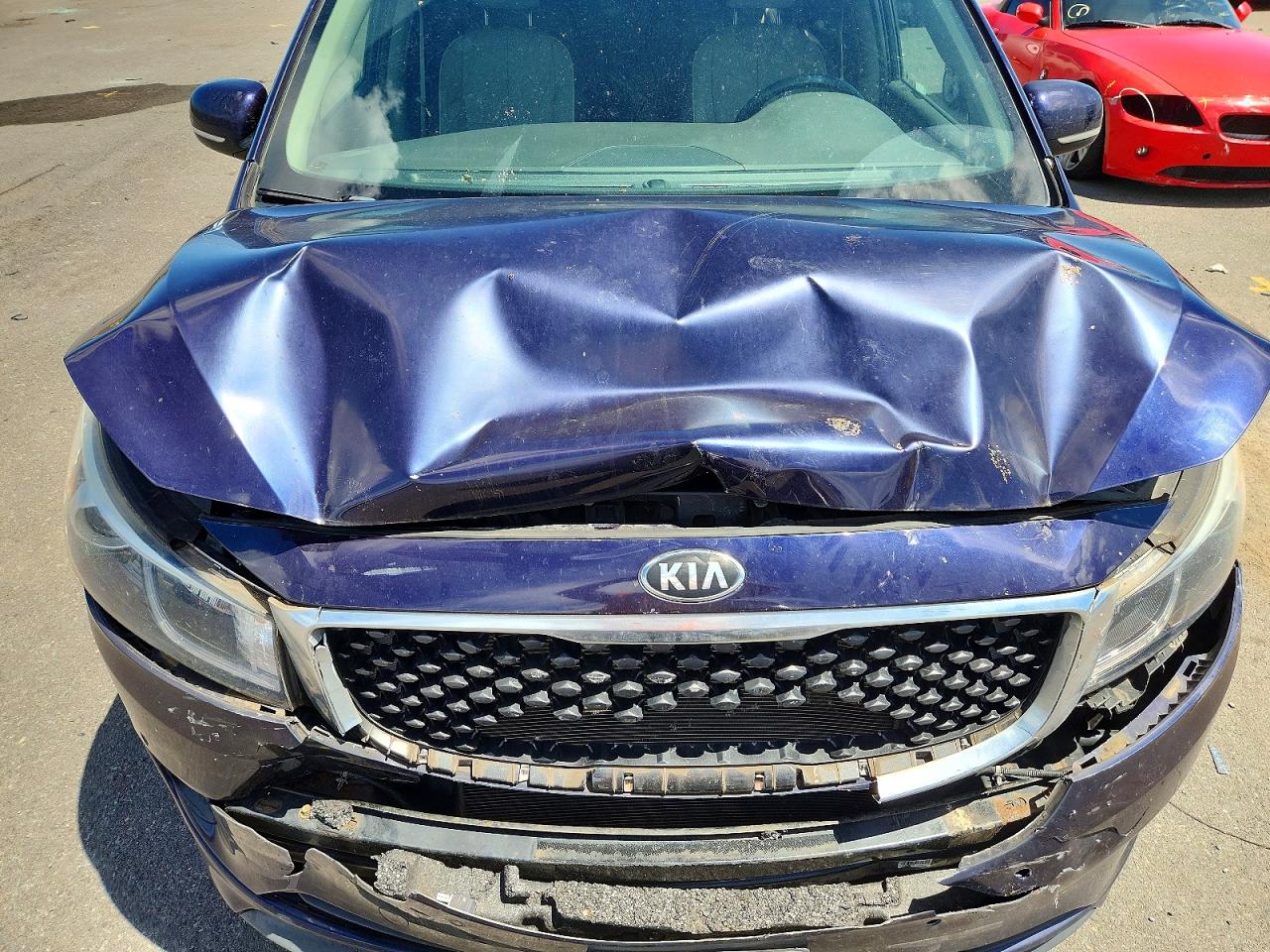 2018 Kia Sedona Sx Purple vin: KNDMC5C14J6423074