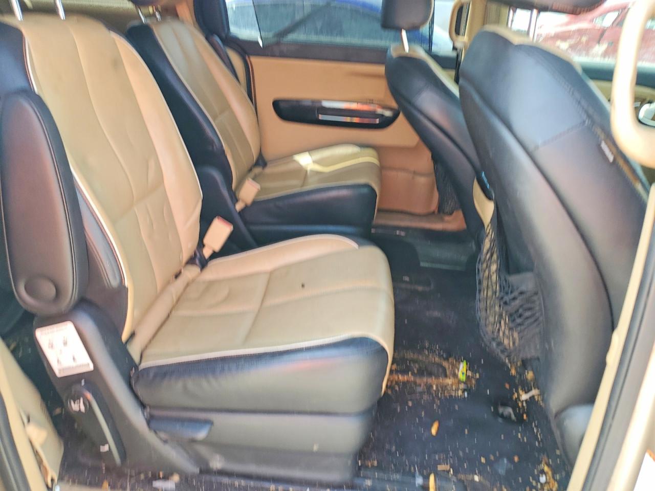 2015 Kia Sedona Sx Tan vin: KNDMC5C15F6020552