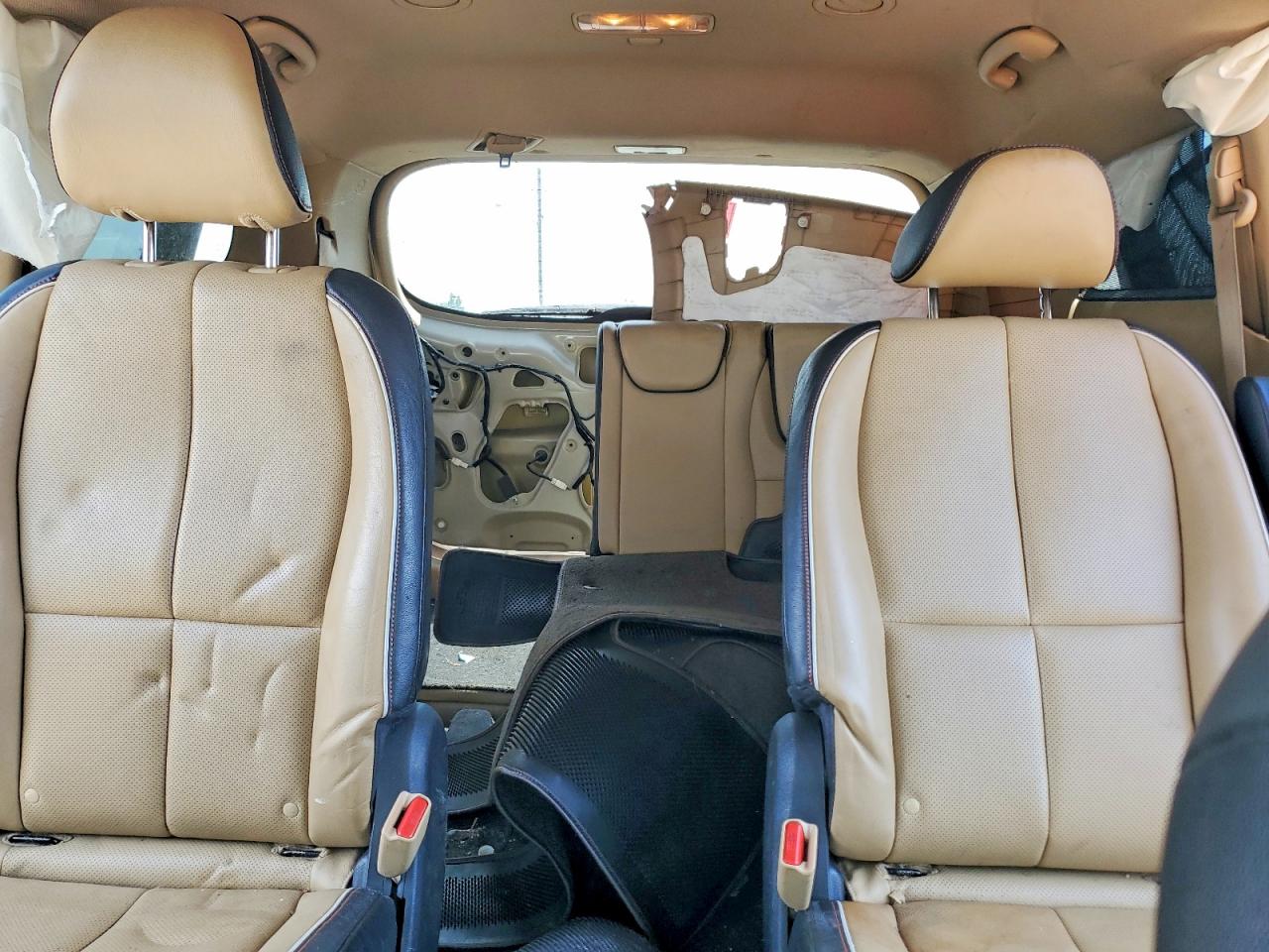 2015 Kia Sedona Sx Tan vin: KNDMC5C15F6020552