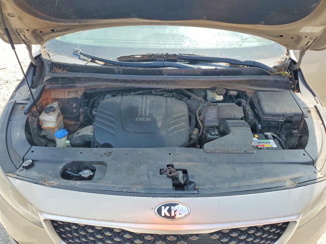 2015 Kia Sedona Sx Tan vin: KNDMC5C15F6020552