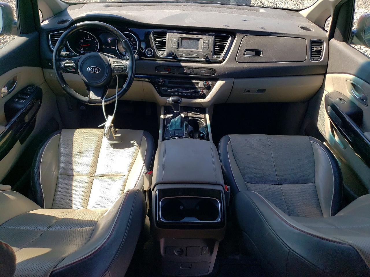 2015 Kia Sedona Ex Burgundy vin: KNDMC5C15F6045127