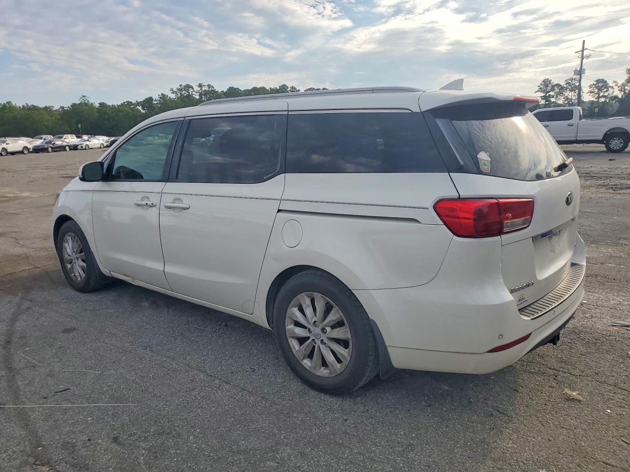 2015 Kia Sedona Ex Белый vin: KNDMC5C16F6024416