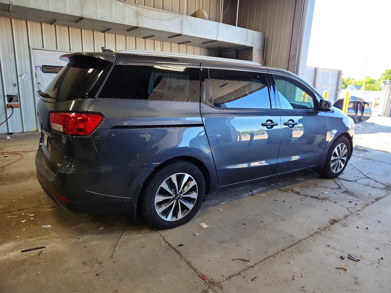 2015 Kia Sedona Sx Gray vin: KNDMC5C17F6029950