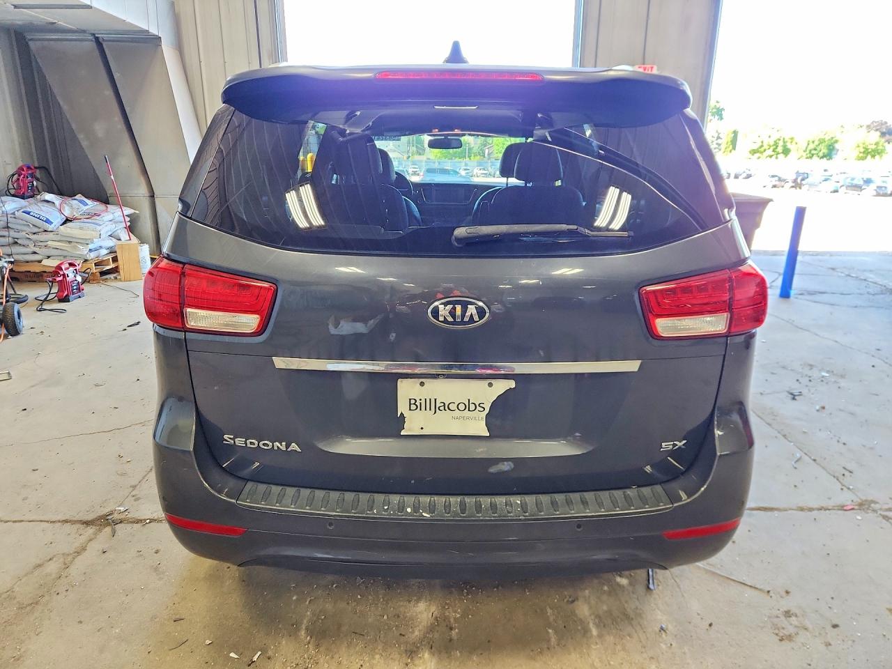 2015 Kia Sedona Sx Gray vin: KNDMC5C17F6029950