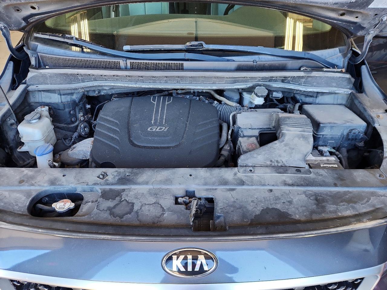2015 Kia Sedona Sx Gray vin: KNDMC5C17F6029950