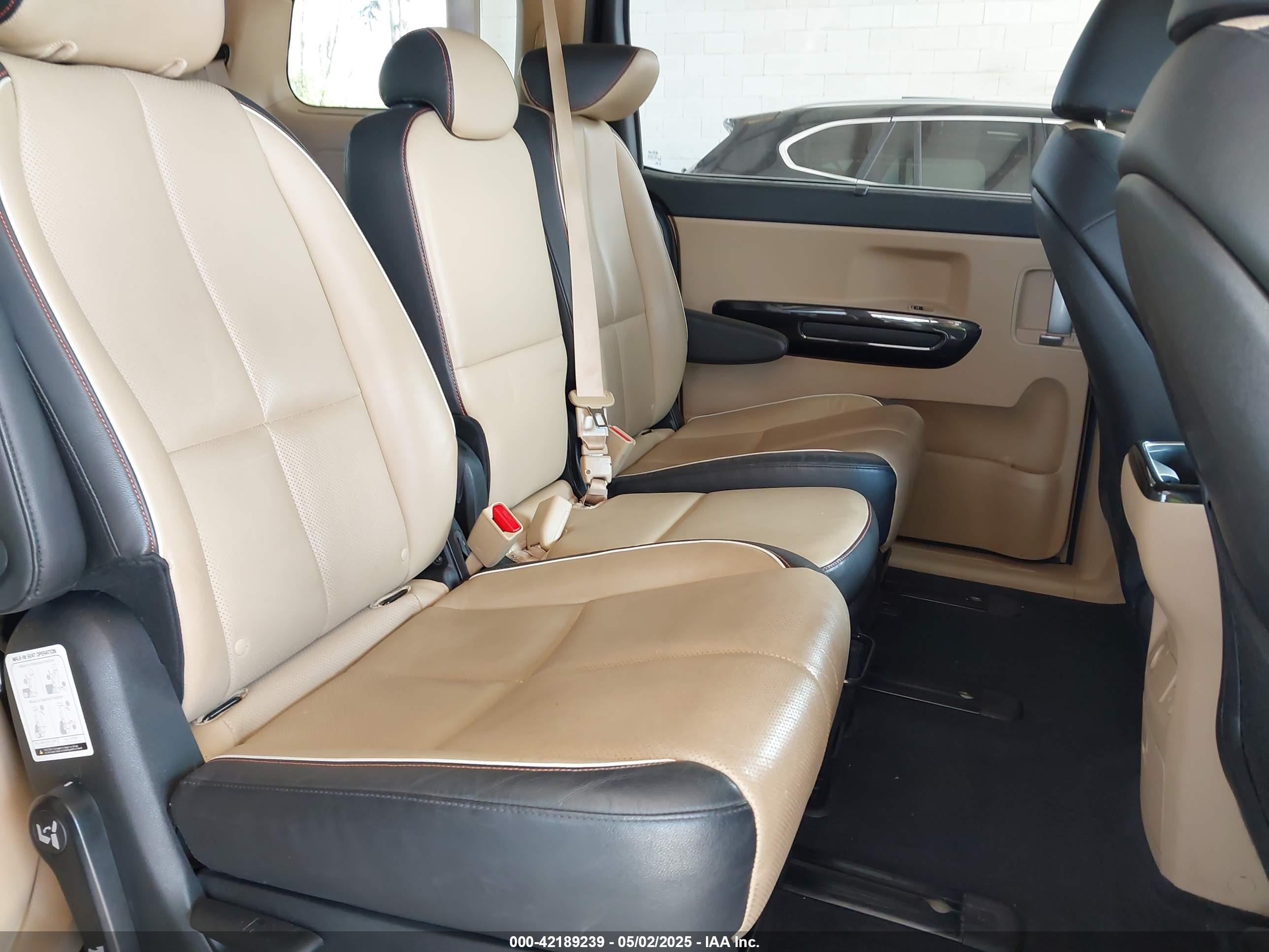 2015 Kia Sedona Ex Black vin: KNDMC5C18F6051021