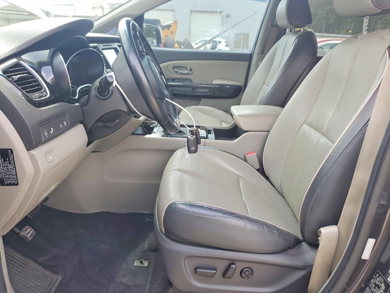 2015 Kia Sedona Sx Charcoal vin: KNDMC5C18F6063881