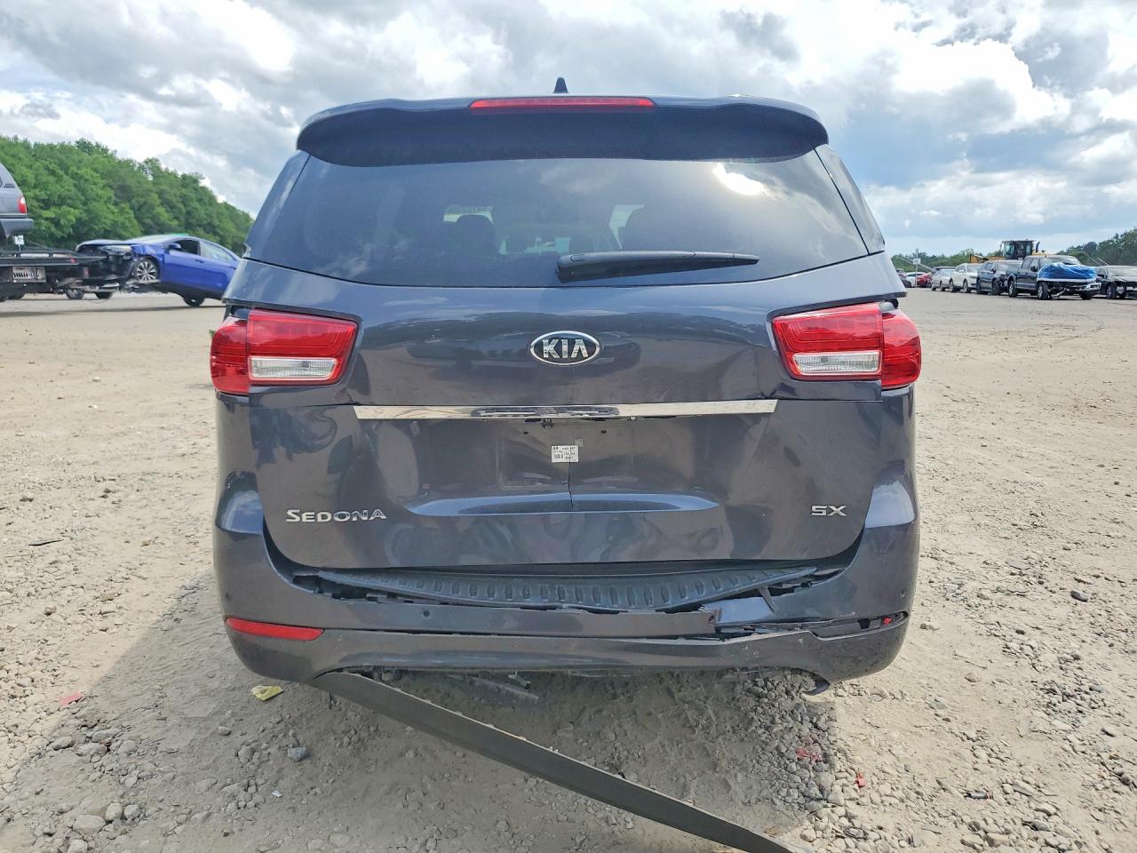 2015 Kia Sedona Sx Charcoal vin: KNDMC5C18F6063881