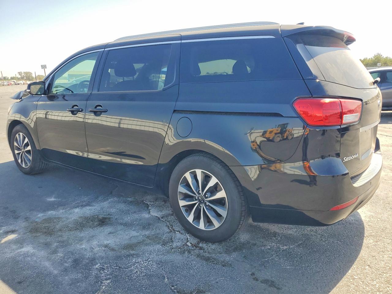 2015 Kia Sedona Sx Black vin: KNDMC5C18F6079076