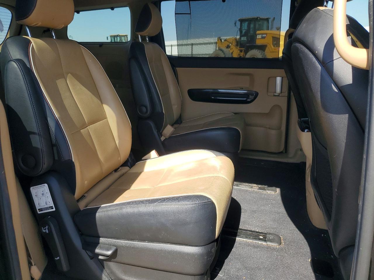 2015 Kia Sedona Sx Black vin: KNDMC5C18F6079076