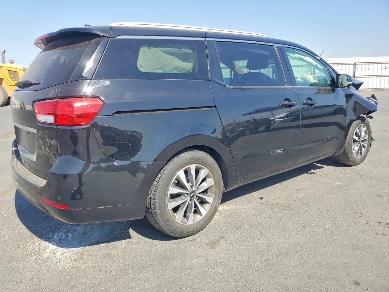 2015 Kia Sedona Sx Black vin: KNDMC5C18F6079076