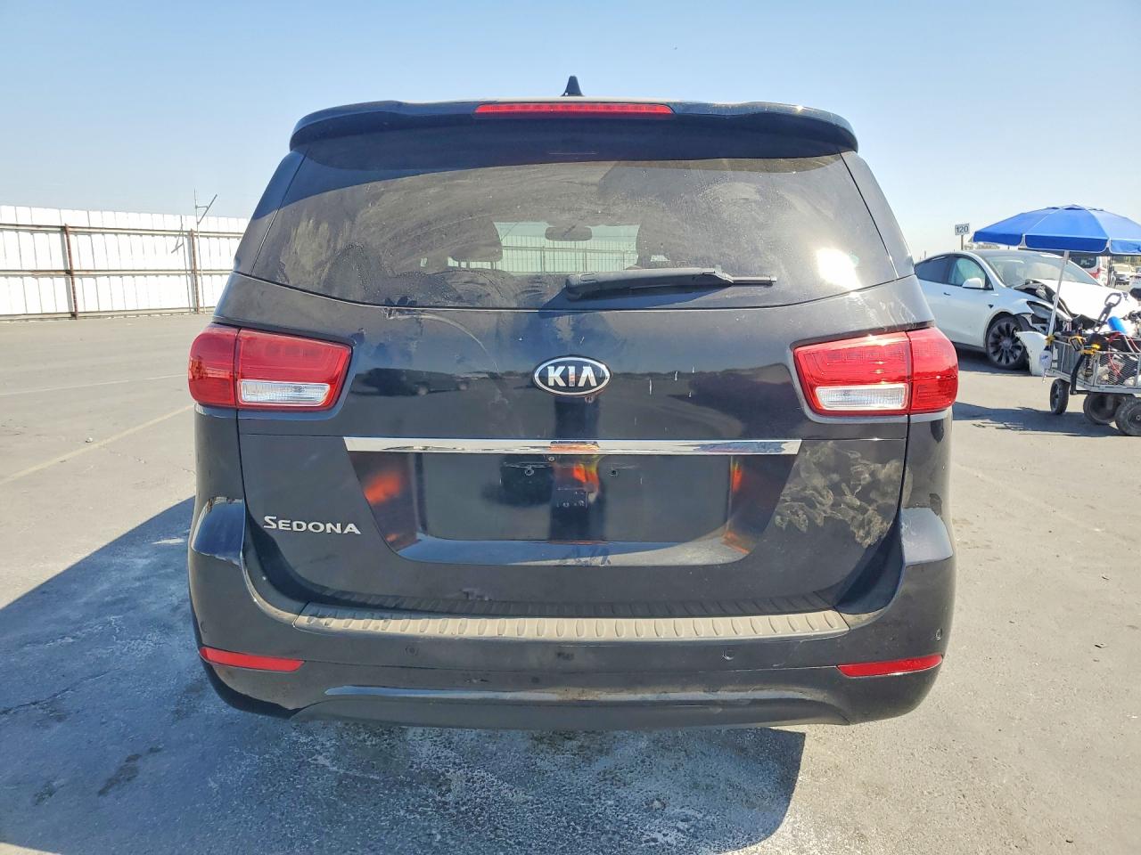 2015 Kia Sedona Sx Black vin: KNDMC5C18F6079076