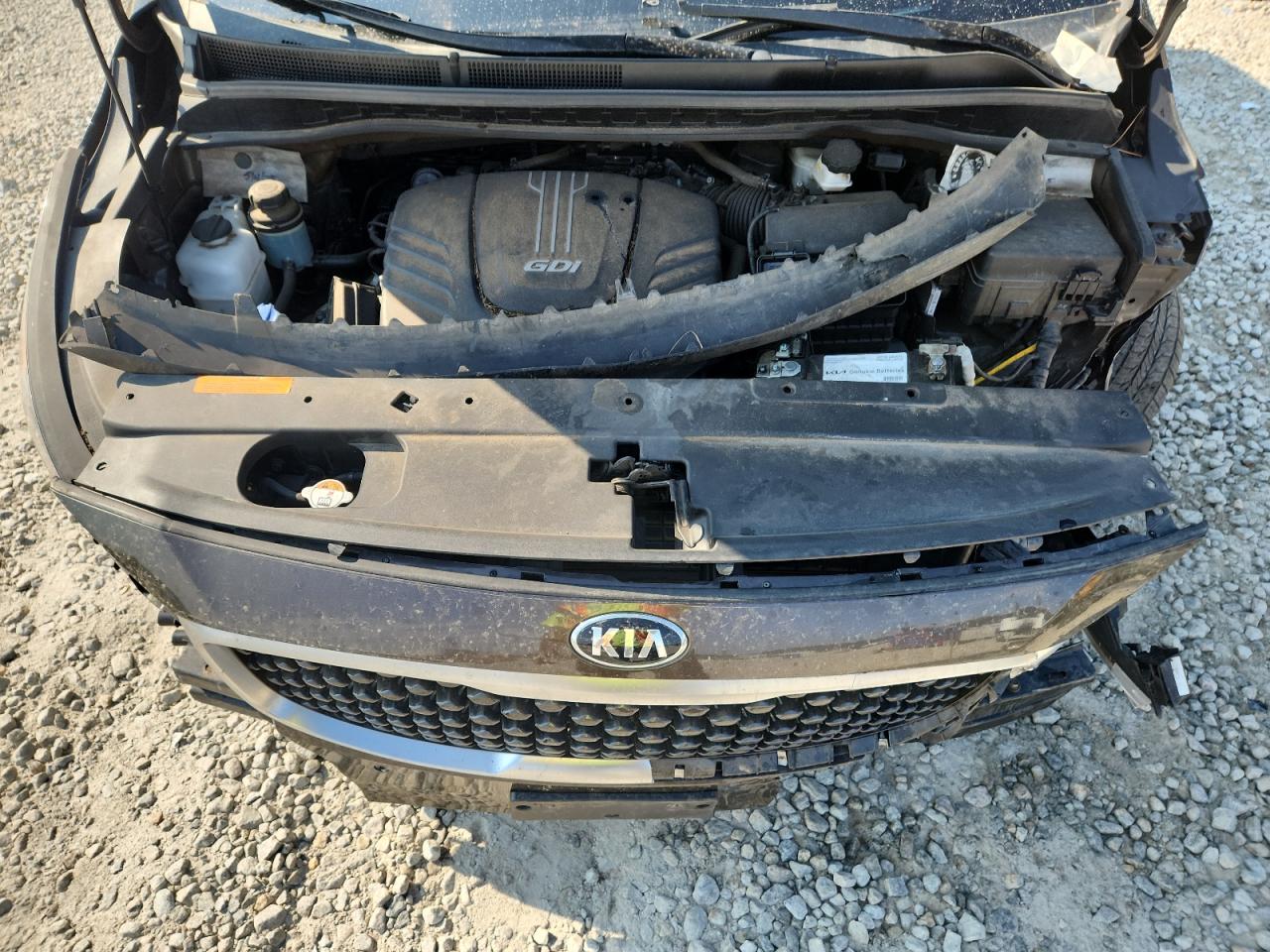 2018 Kia Sedona Ex Коричневый vin: KNDMC5C18J6395182