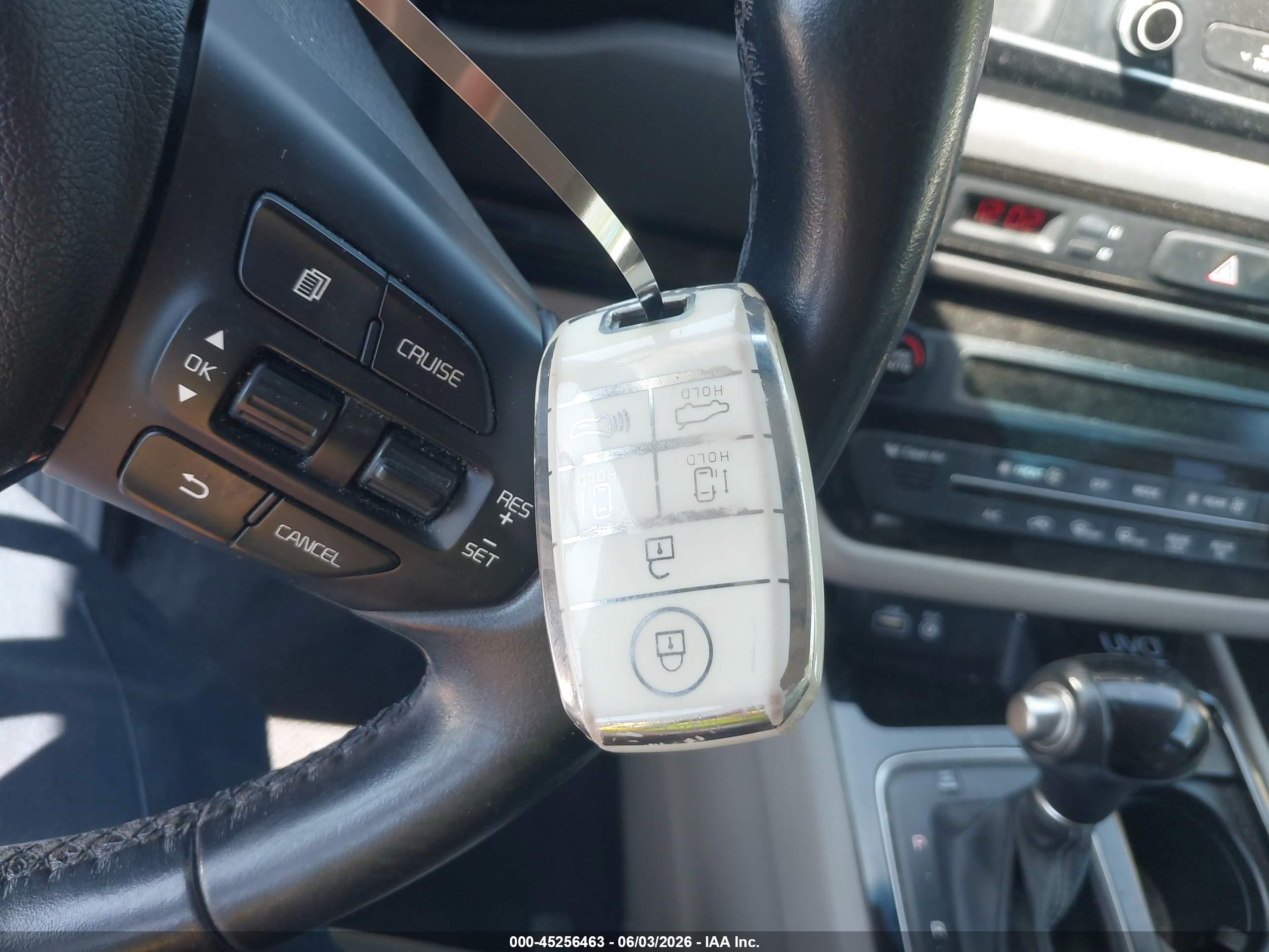 2015 Kia Sedona Ex Gray vin: KNDMC5C19F6027598