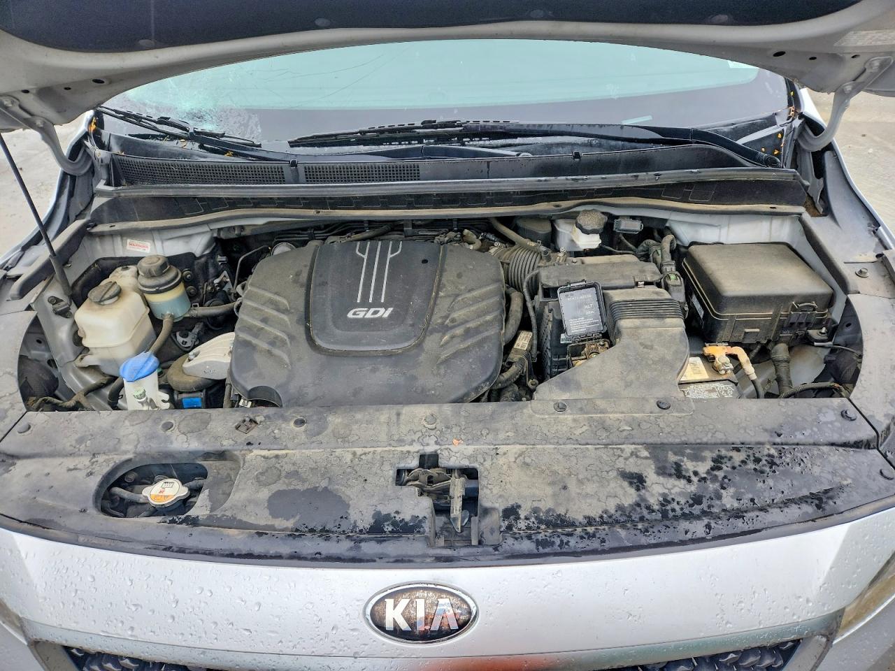 2015 Kia Sedona Ex Silver vin: KNDMC5C19F6056826