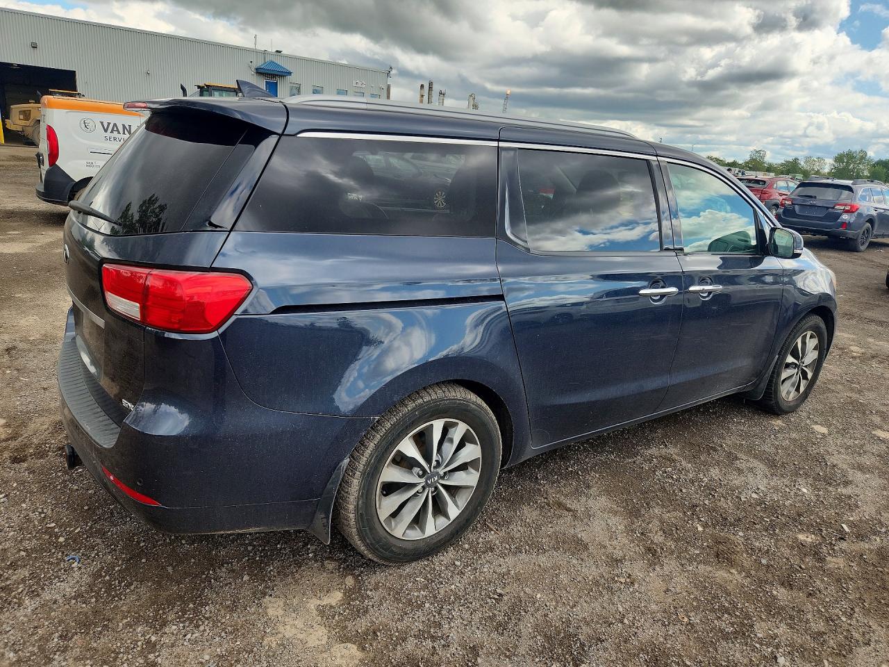 2015 Kia Sedona Ex Charcoal vin: KNDMC5C19F6079281