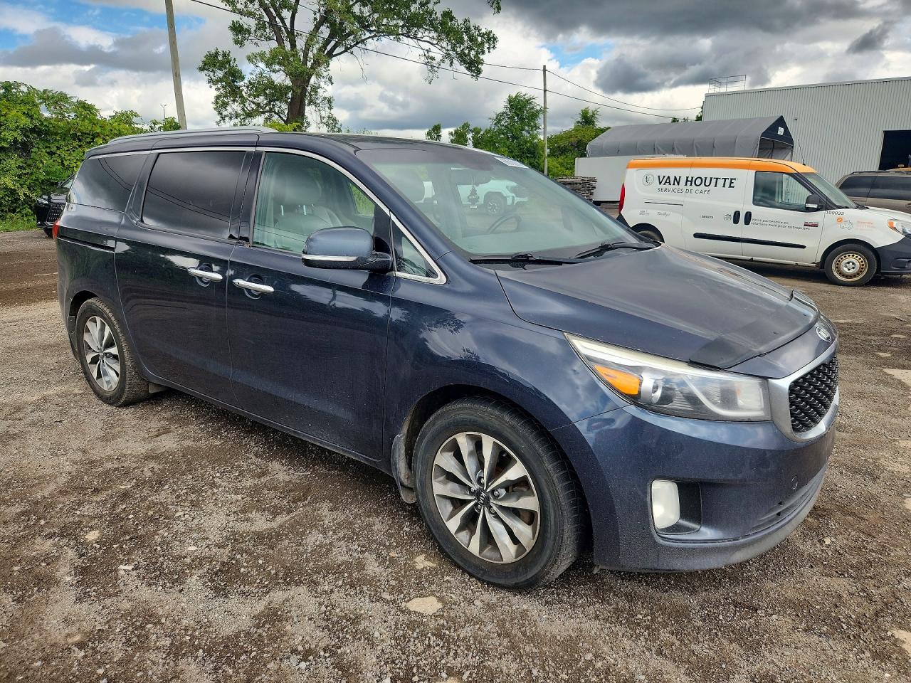 2015 Kia Sedona Ex Charcoal vin: KNDMC5C19F6079281