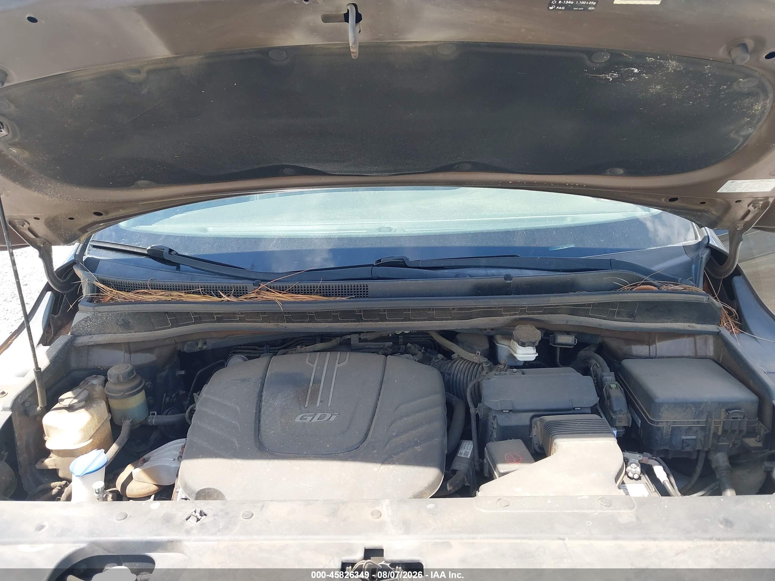 2015 Kia Sedona Ex Brown vin: KNDMC5C1XF6032860