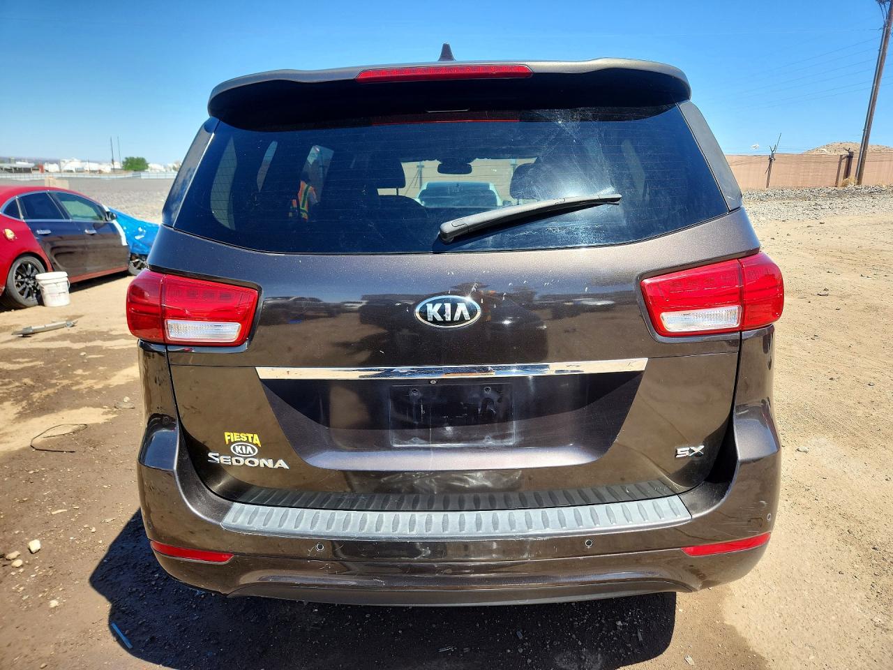 2015 Kia Sedona Sx Коричневый vin: KNDMC5C1XF6038903