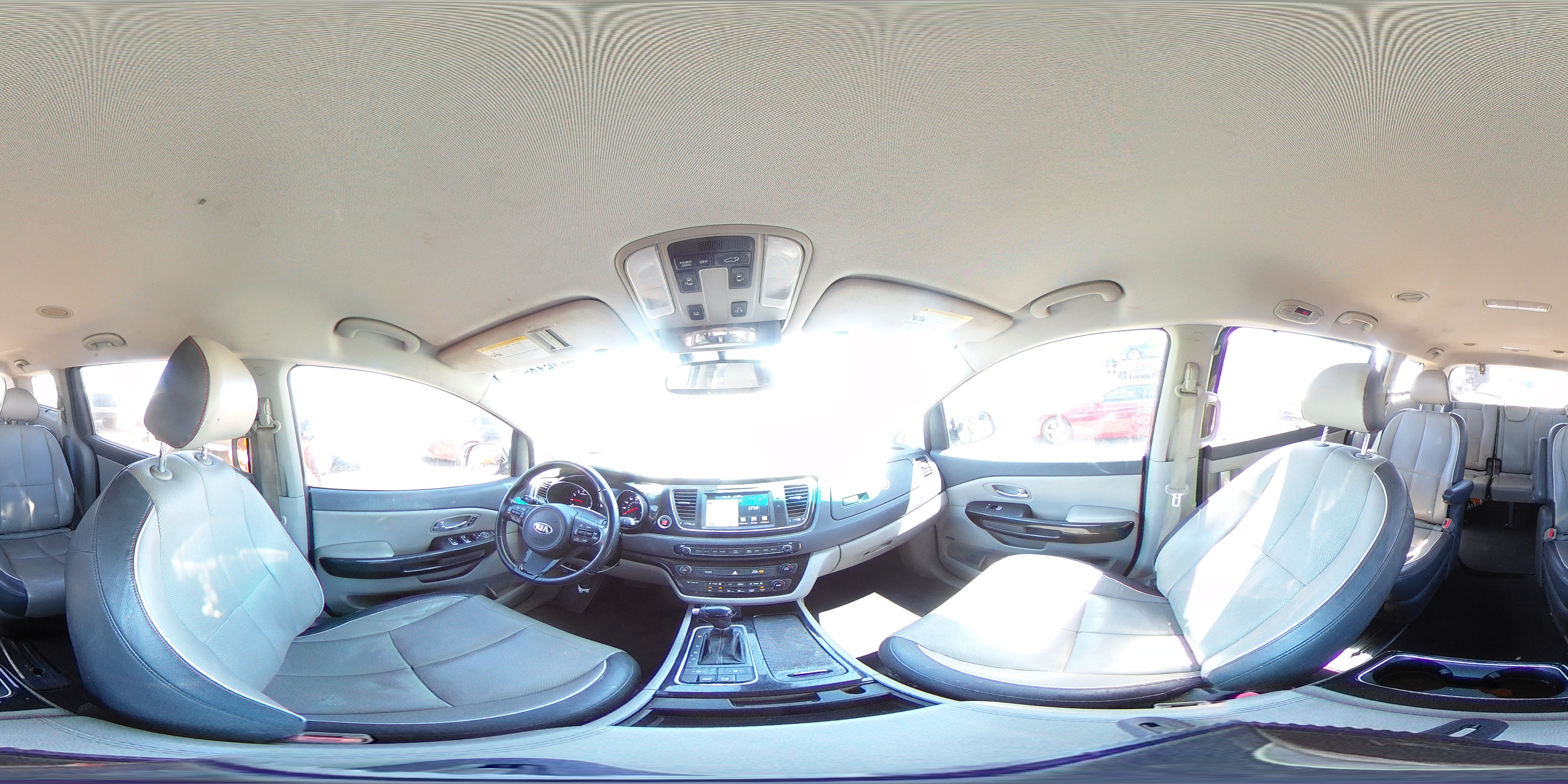 2015 Kia Sedona Sx Коричневый vin: KNDMC5C1XF6038903