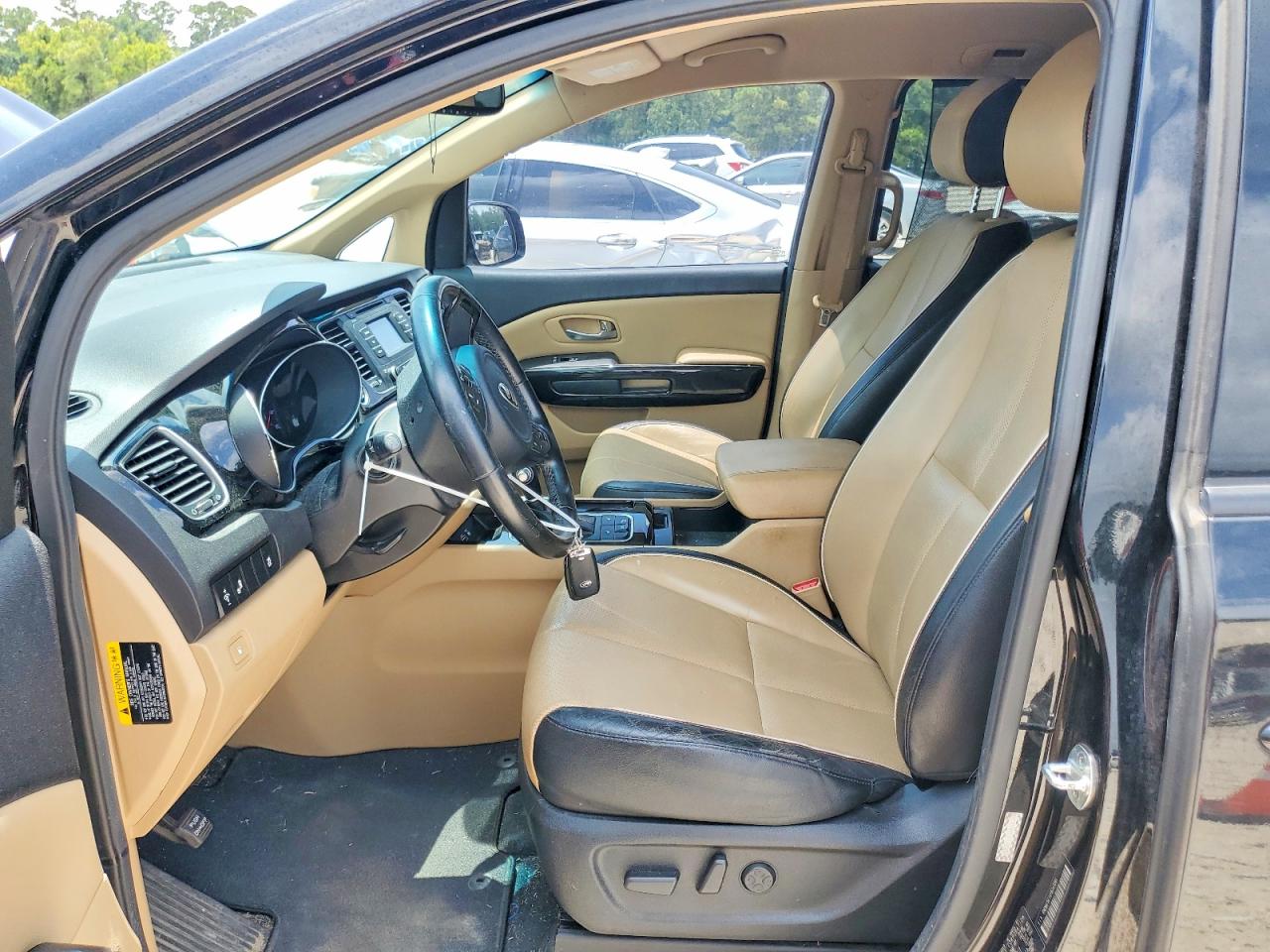 2015 Kia Sedona Ex Black vin: KNDMC5C1XF6043261