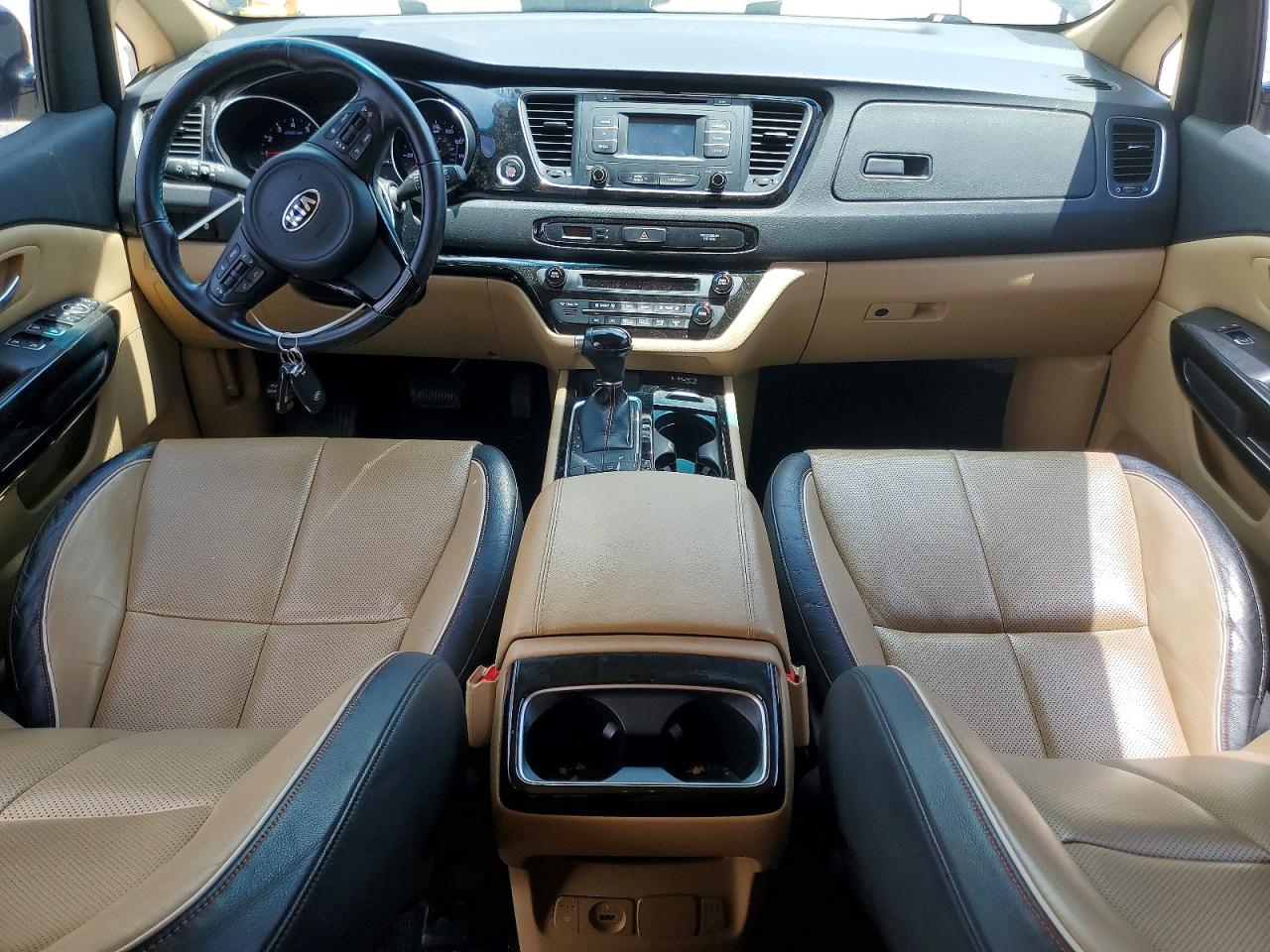 2015 Kia Sedona Ex Black vin: KNDMC5C1XF6043261
