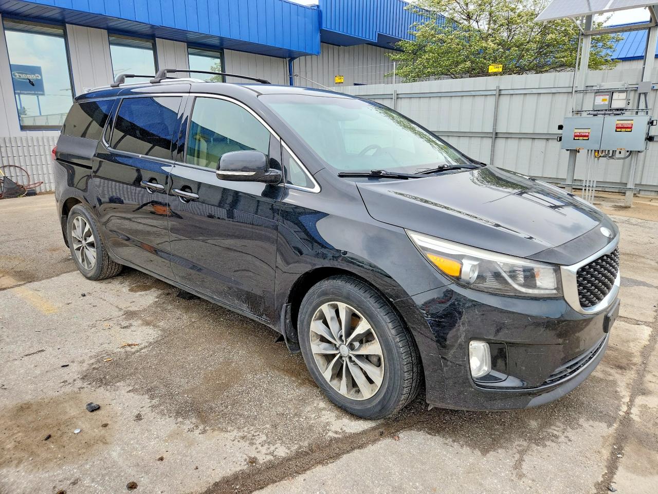 2016 Kia Sedona Sx Черный vin: KNDMC5C1XG6159058