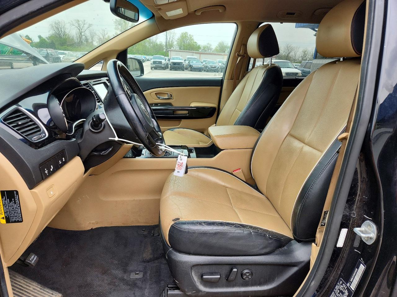 2016 Kia Sedona Sx Черный vin: KNDMC5C1XG6159058