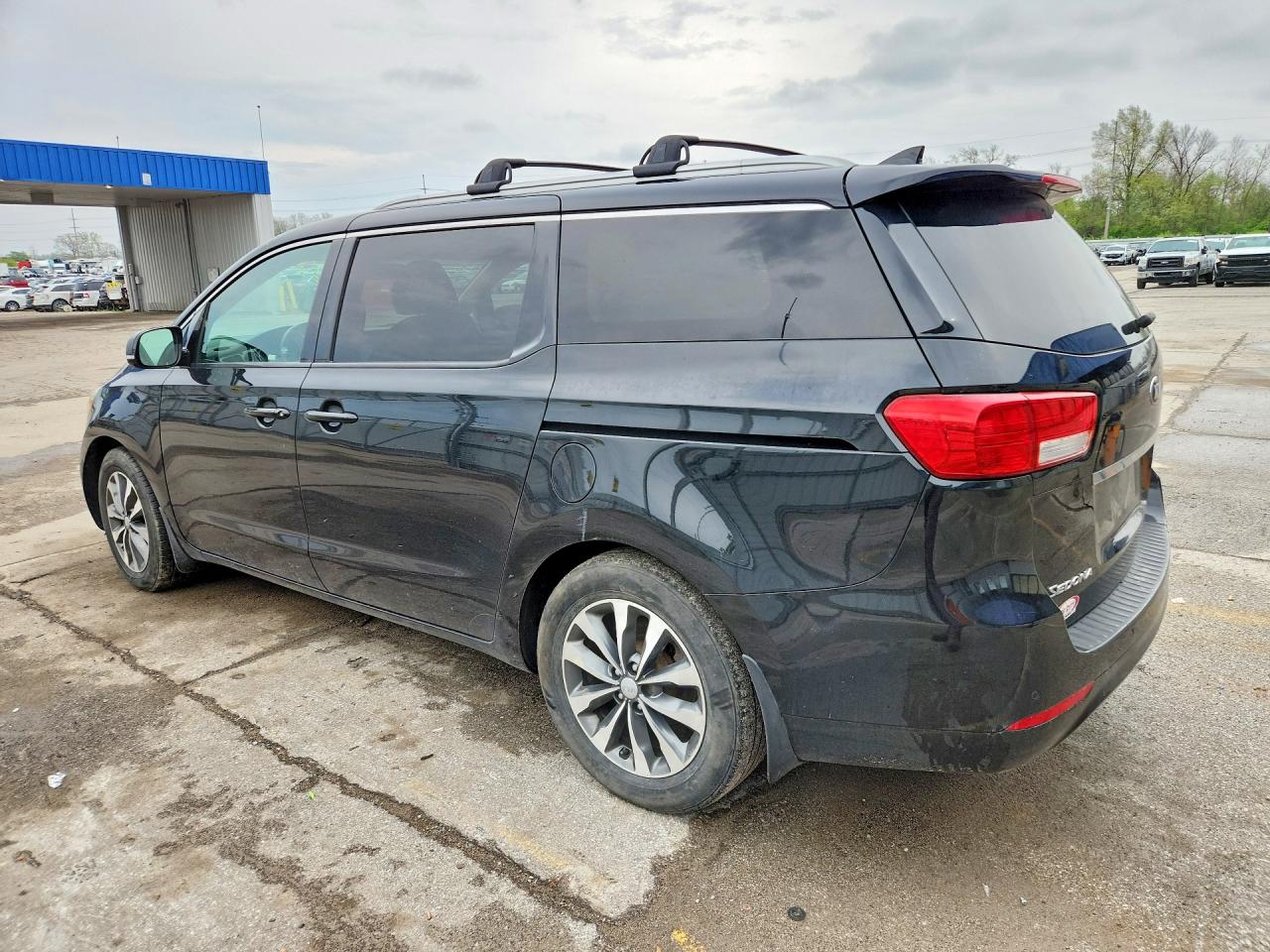 2016 Kia Sedona Sx Черный vin: KNDMC5C1XG6159058