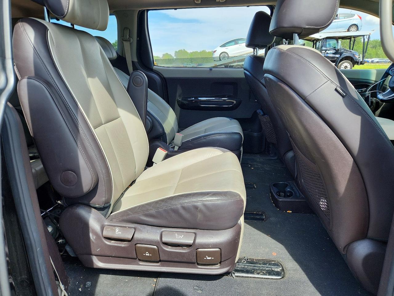 2016 Kia Sedona Sxl Black vin: KNDME5C11G6173974