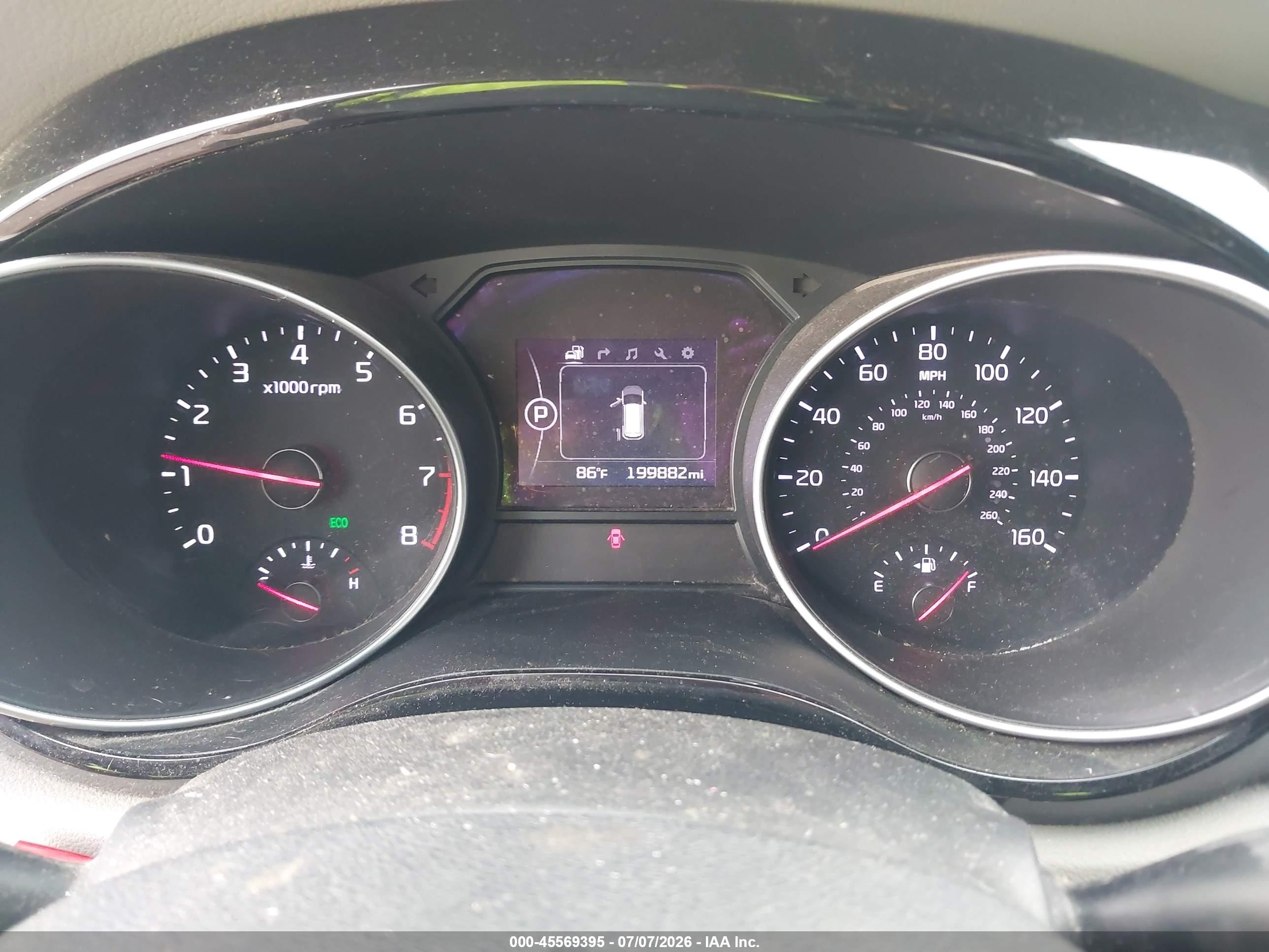2015 Kia Sedona Sx Luxury Burgundy vin: KNDME5C13F6044505