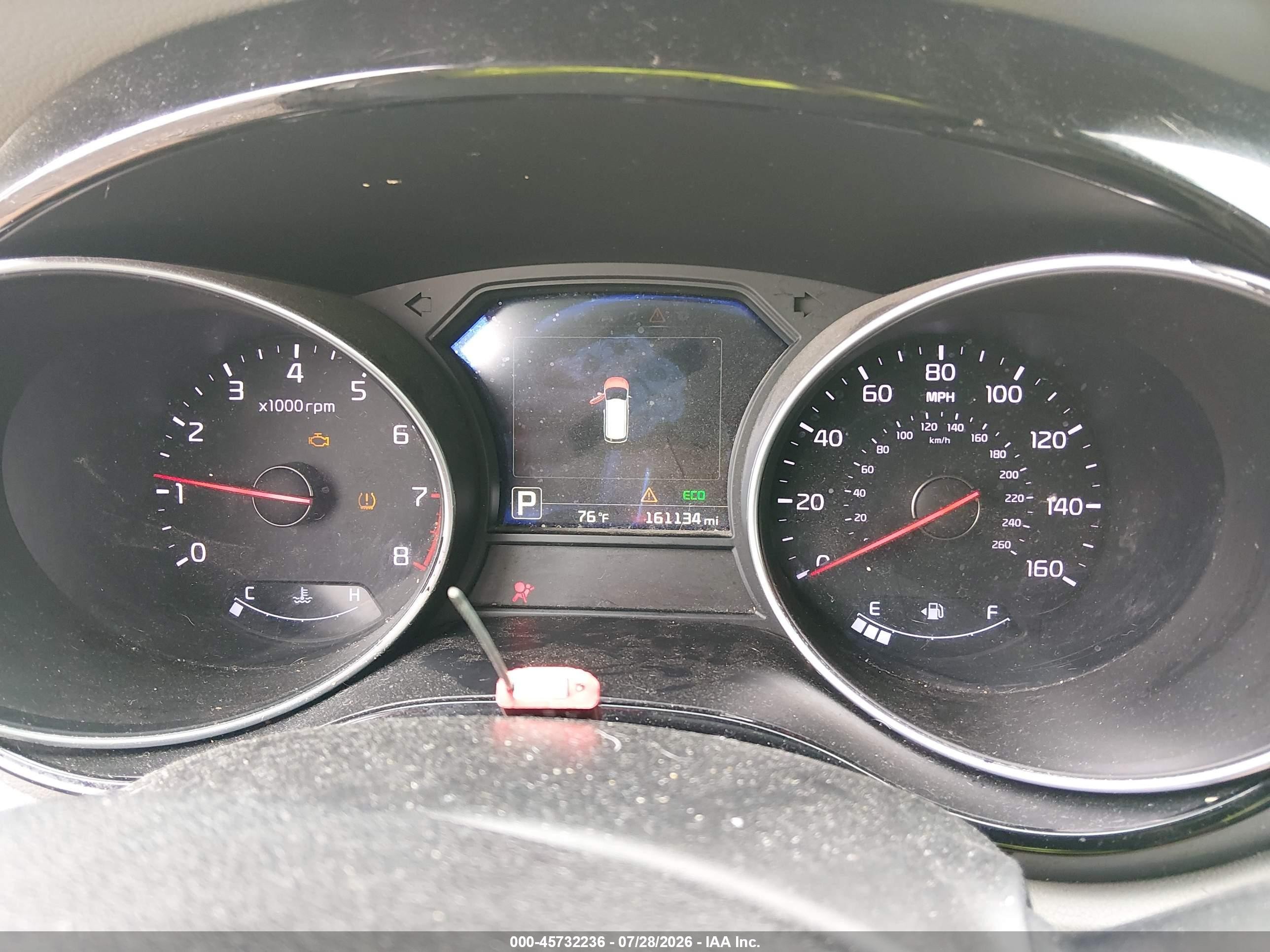 2015 Kia Sedona Sx Luxury White vin: KNDME5C14F6028006