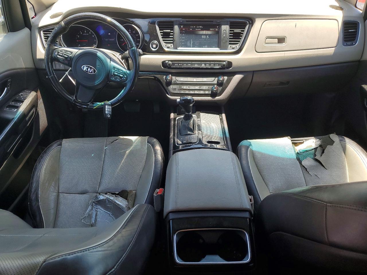 2015 Kia Sedona Sxl Blue vin: KNDME5C14F6045324