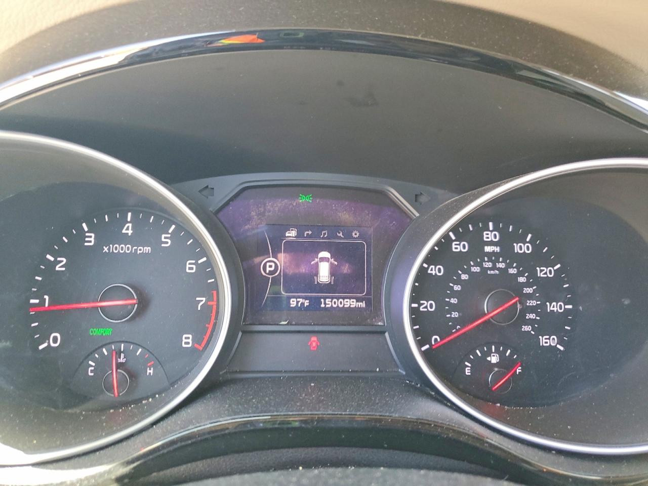 2015 Kia Sedona Sxl Blue vin: KNDME5C14F6045324