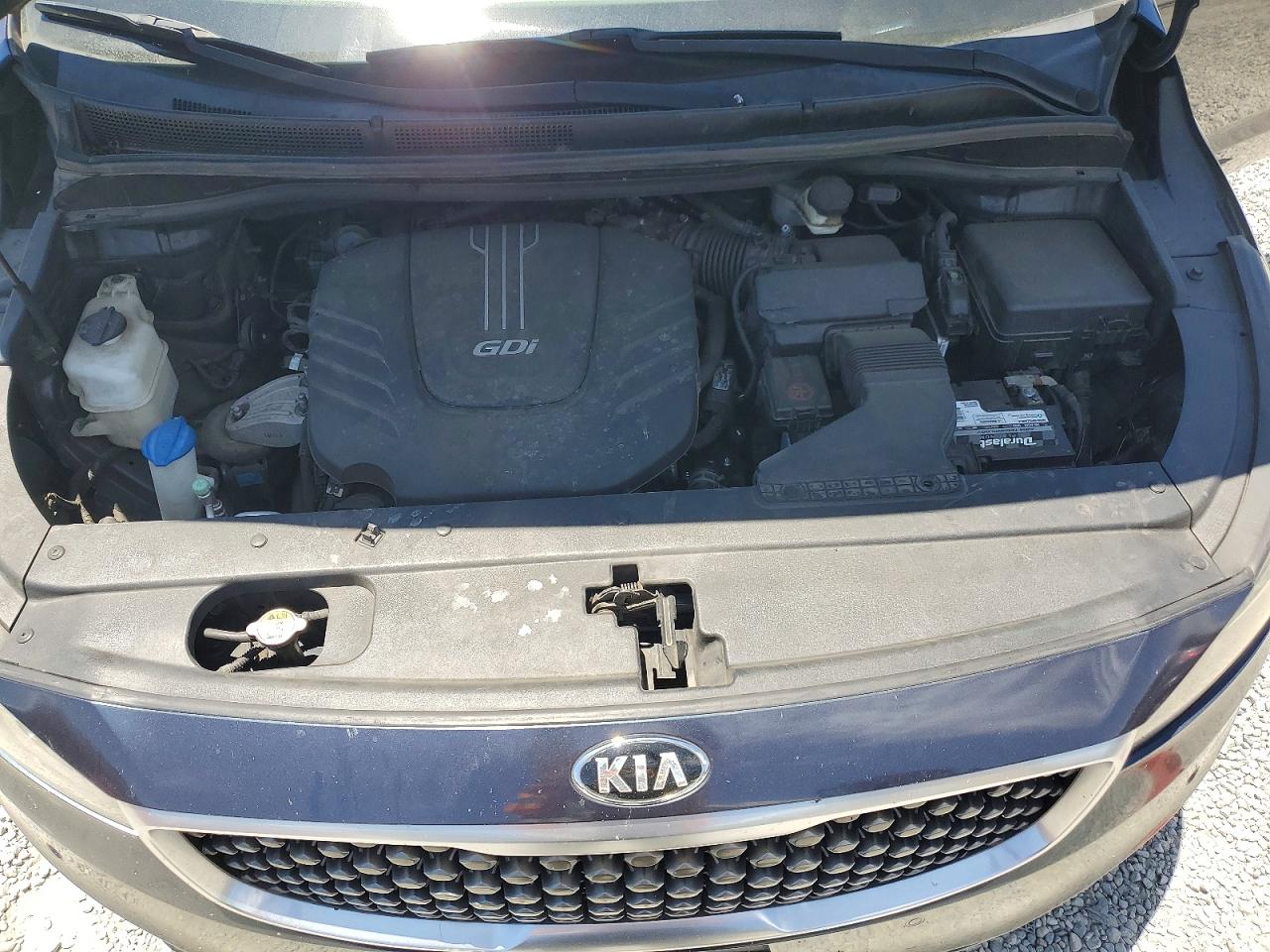 2015 Kia Sedona Sxl Blue vin: KNDME5C14F6045324
