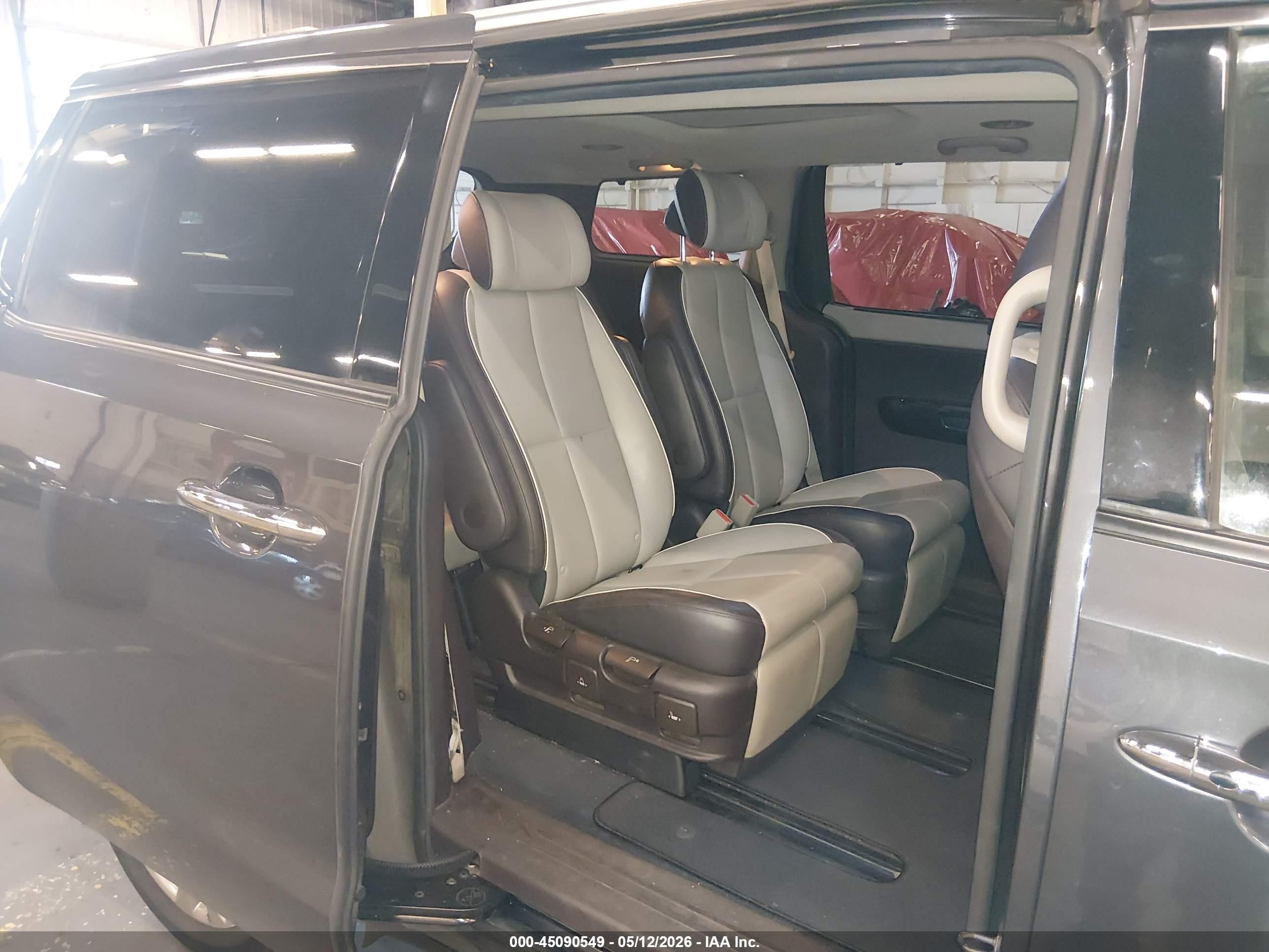 2015 Kia Sedona Sx Luxury Gray vin: KNDME5C19F6033931