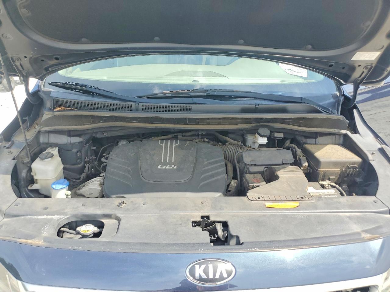2015 Kia Sedona Sxl Gray vin: KNDME5C1XF6026700