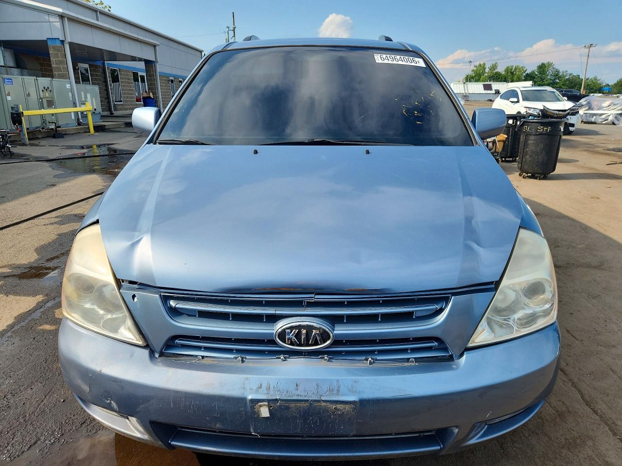 2010 Kia Sedona Lx Blue vin: KNDMG4C31A6341884