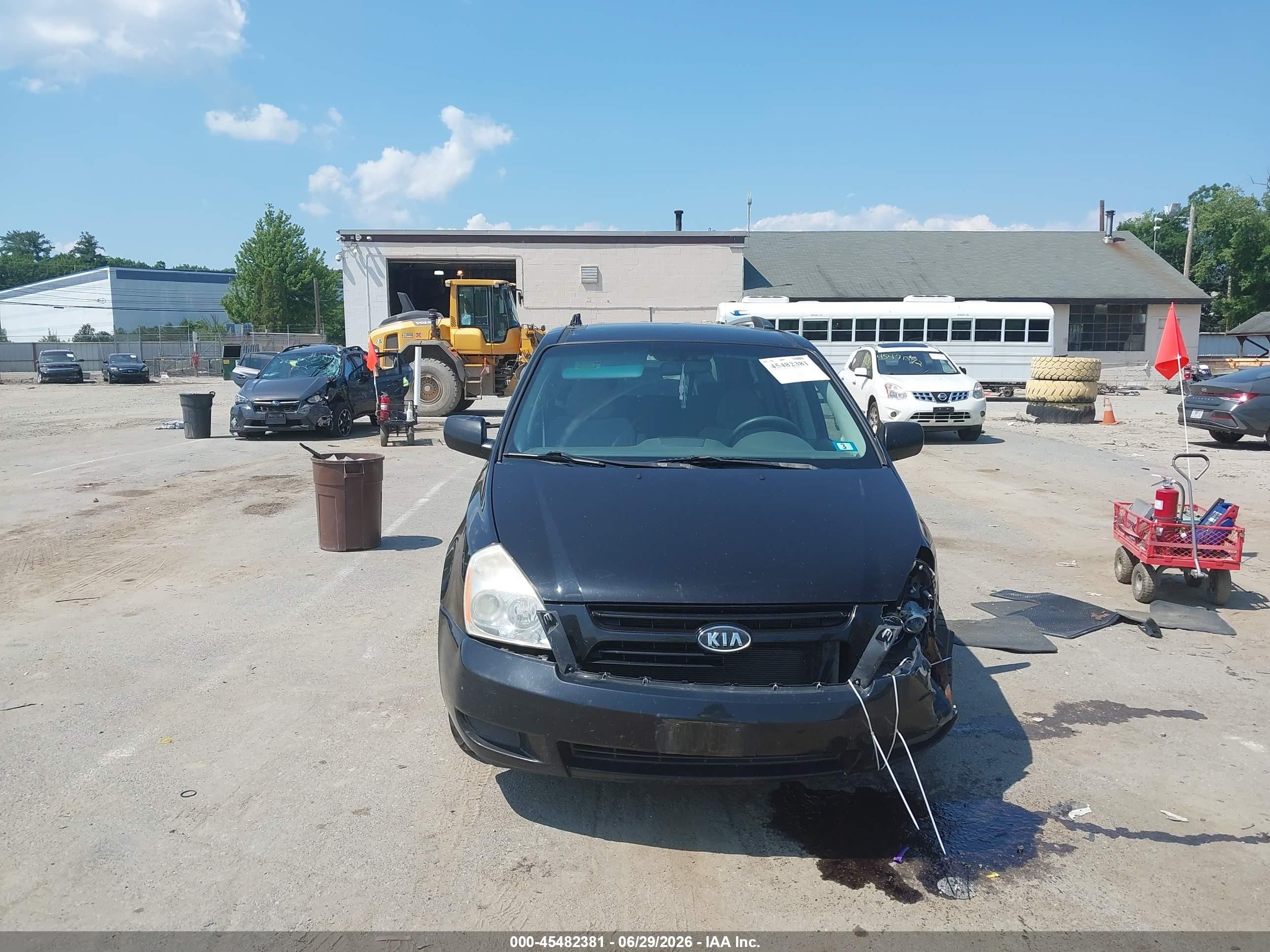 2010 Kia Sedona Lx Черный vin: KNDMG4C33A6347590