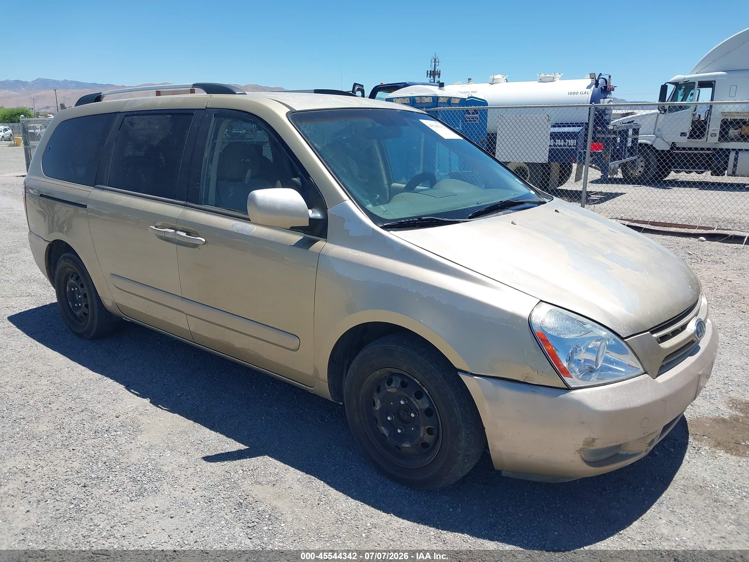 2010 Kia Sedona Lx Gold vin: KNDMG4C34A6325422