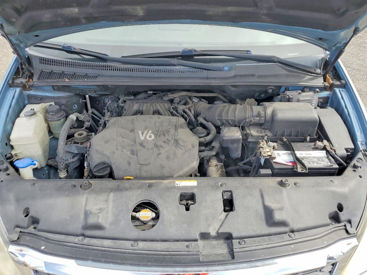 2012 Kia Sedona Lx Blue vin: KNDMG4C72C6476202