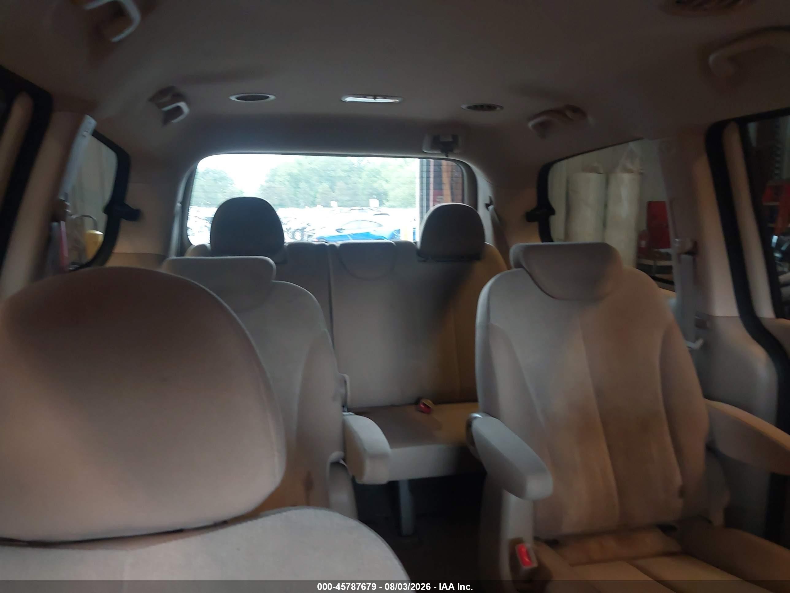 2014 Kia Sedona Lx Бордовый vin: KNDMG4C72E6544744