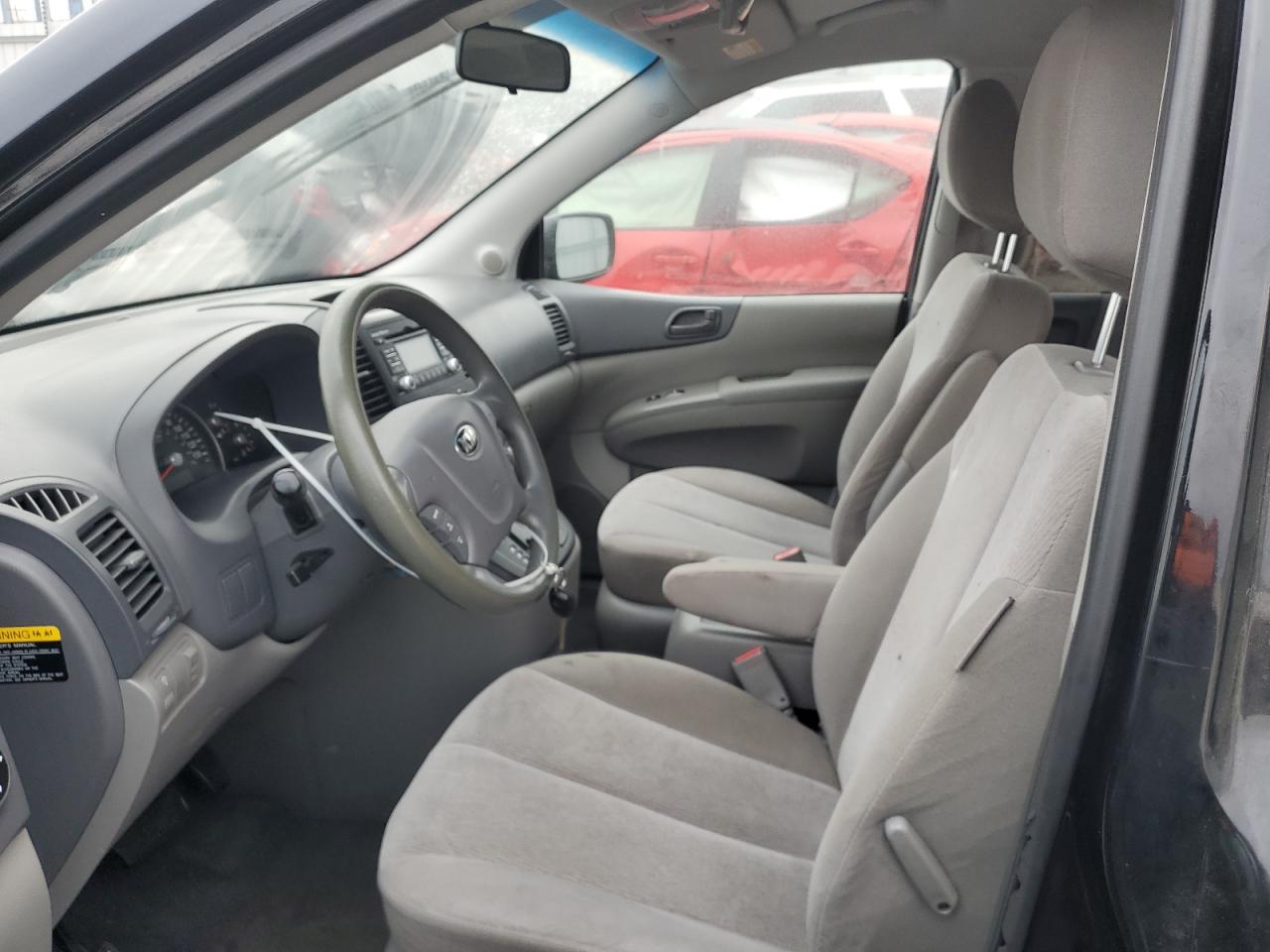 2014 Kia Sedona Lx Black vin: KNDMG4C73E6587201