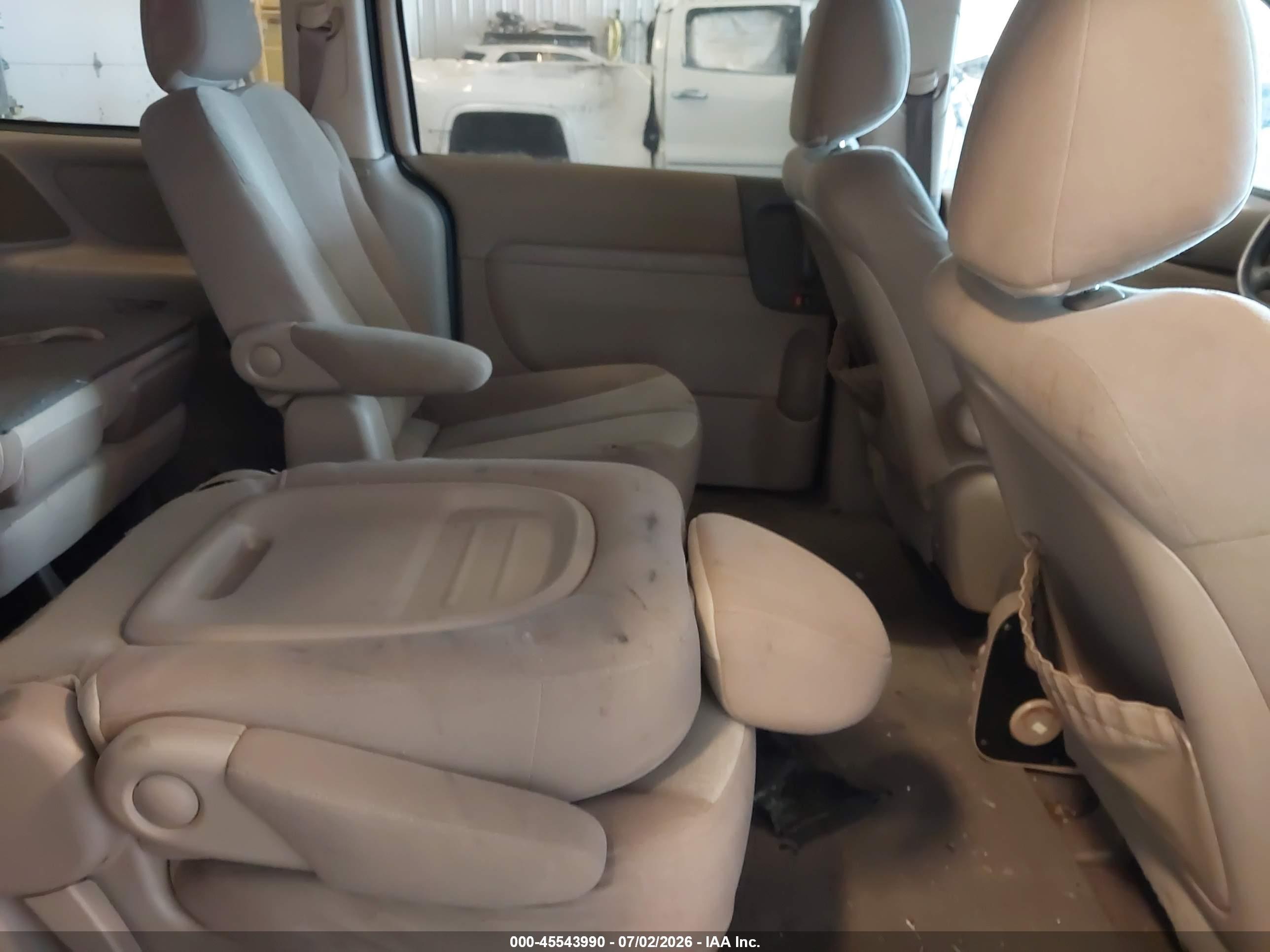 2012 Kia Sedona Lx Black vin: KNDMG4C74C6485693