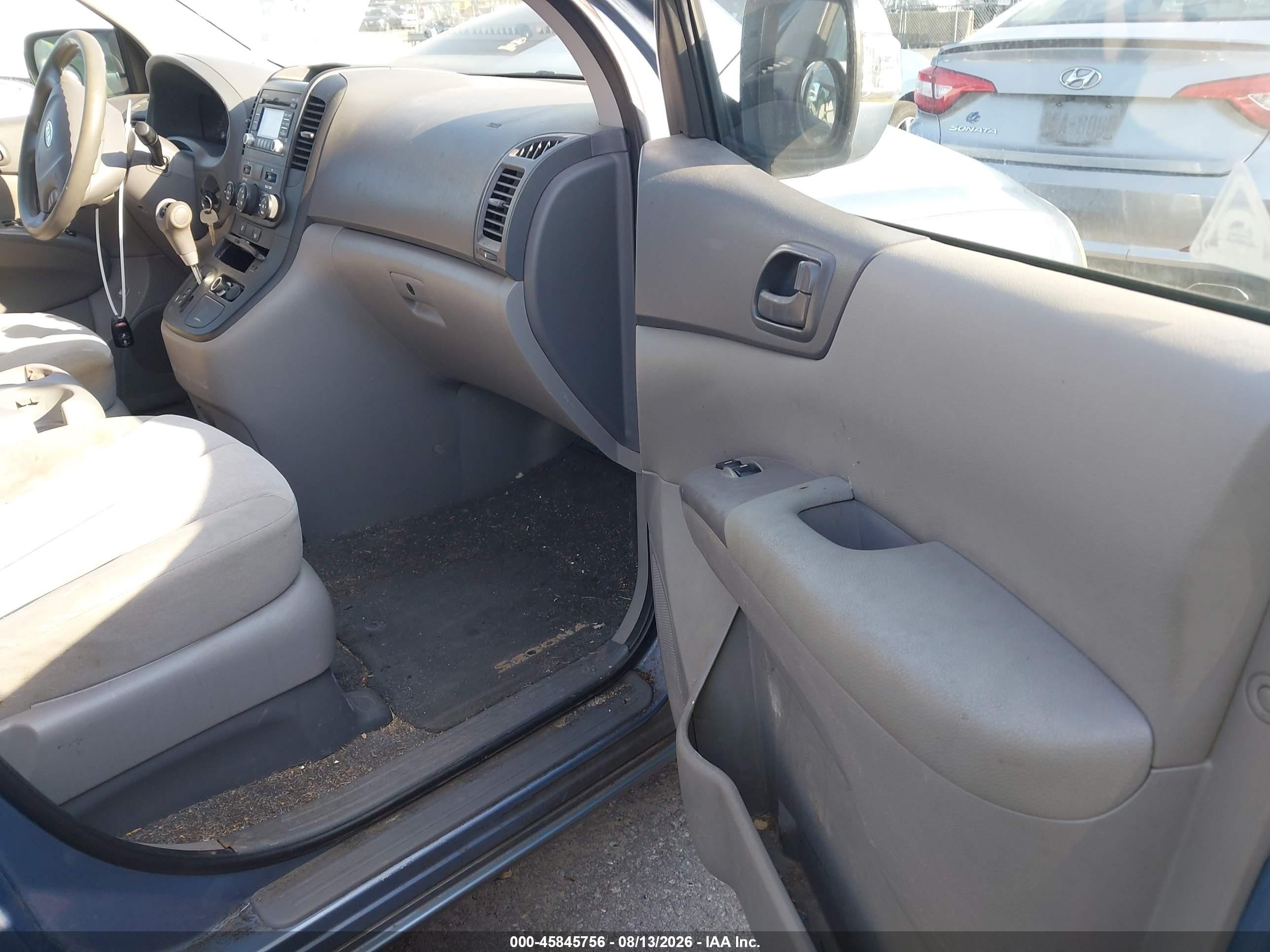 2012 Kia Sedona Lx Blue vin: KNDMG4C74C6491865