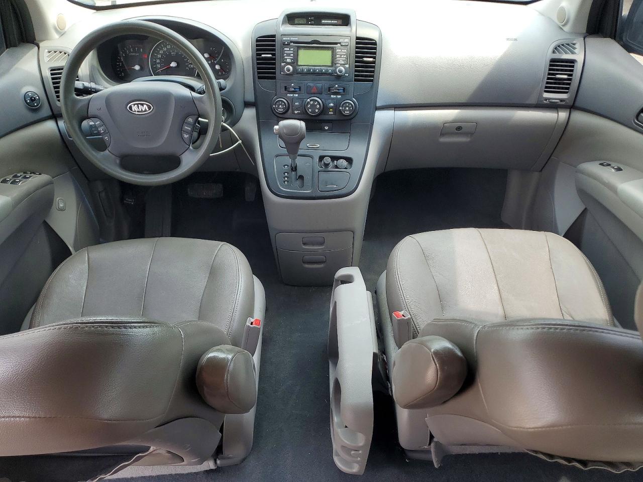 2012 Kia Sedona Lx Black vin: KNDMG4C75C6430086