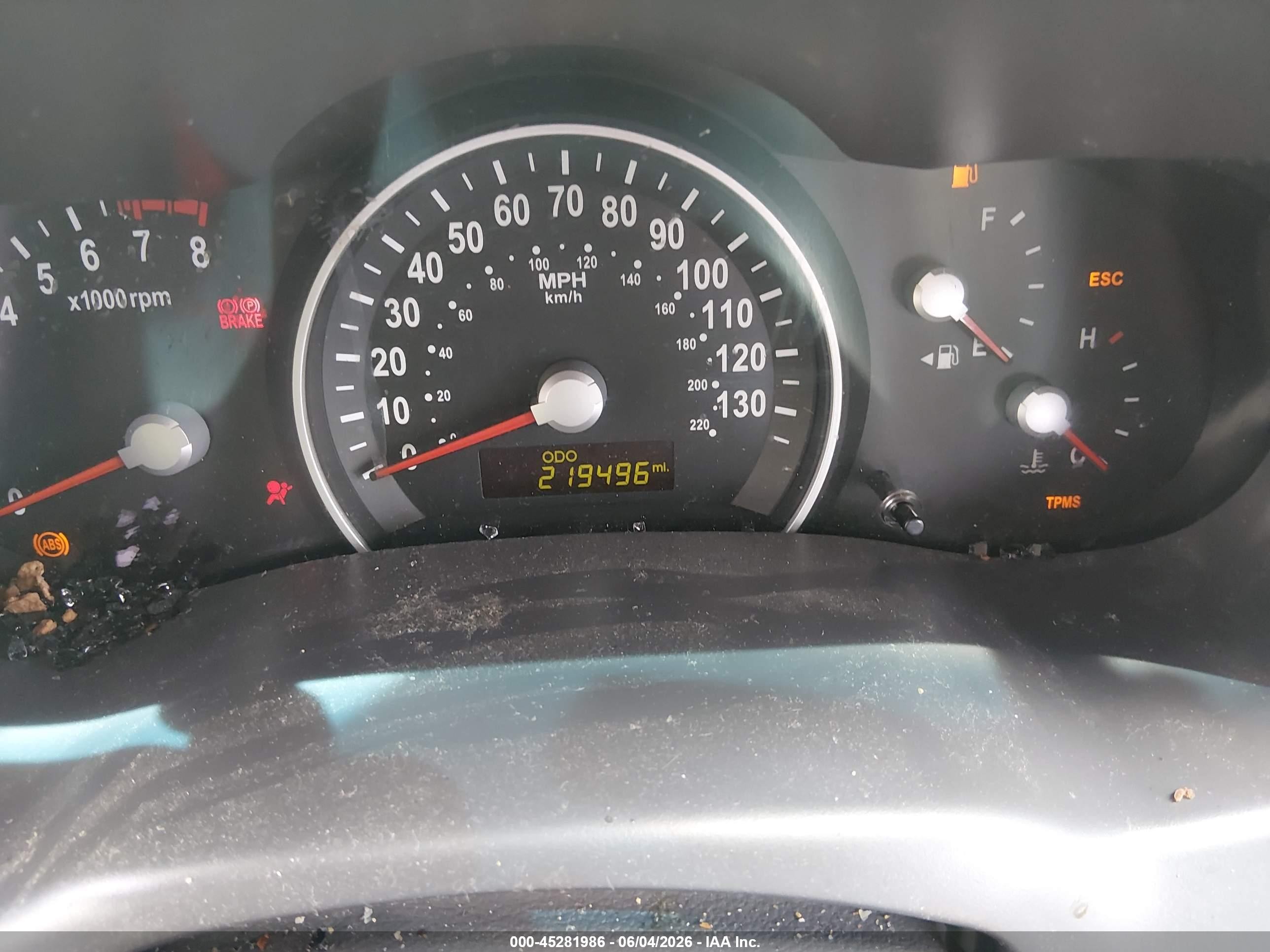 2012 Kia Sedona Lx Light Blue vin: KNDMG4C75C6499733
