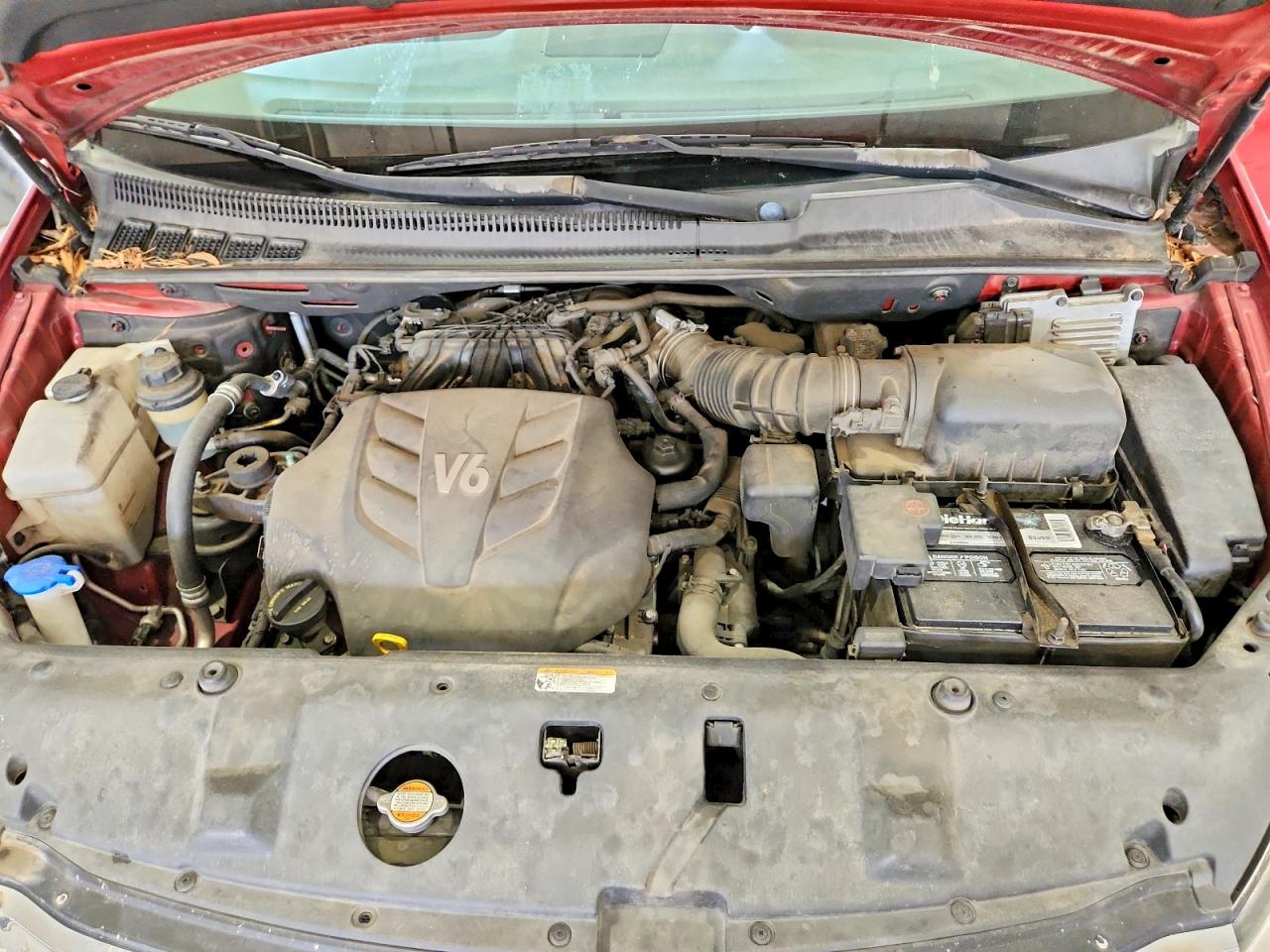 2012 Kia Sedona Red vin: KNDMG4C76C6415693