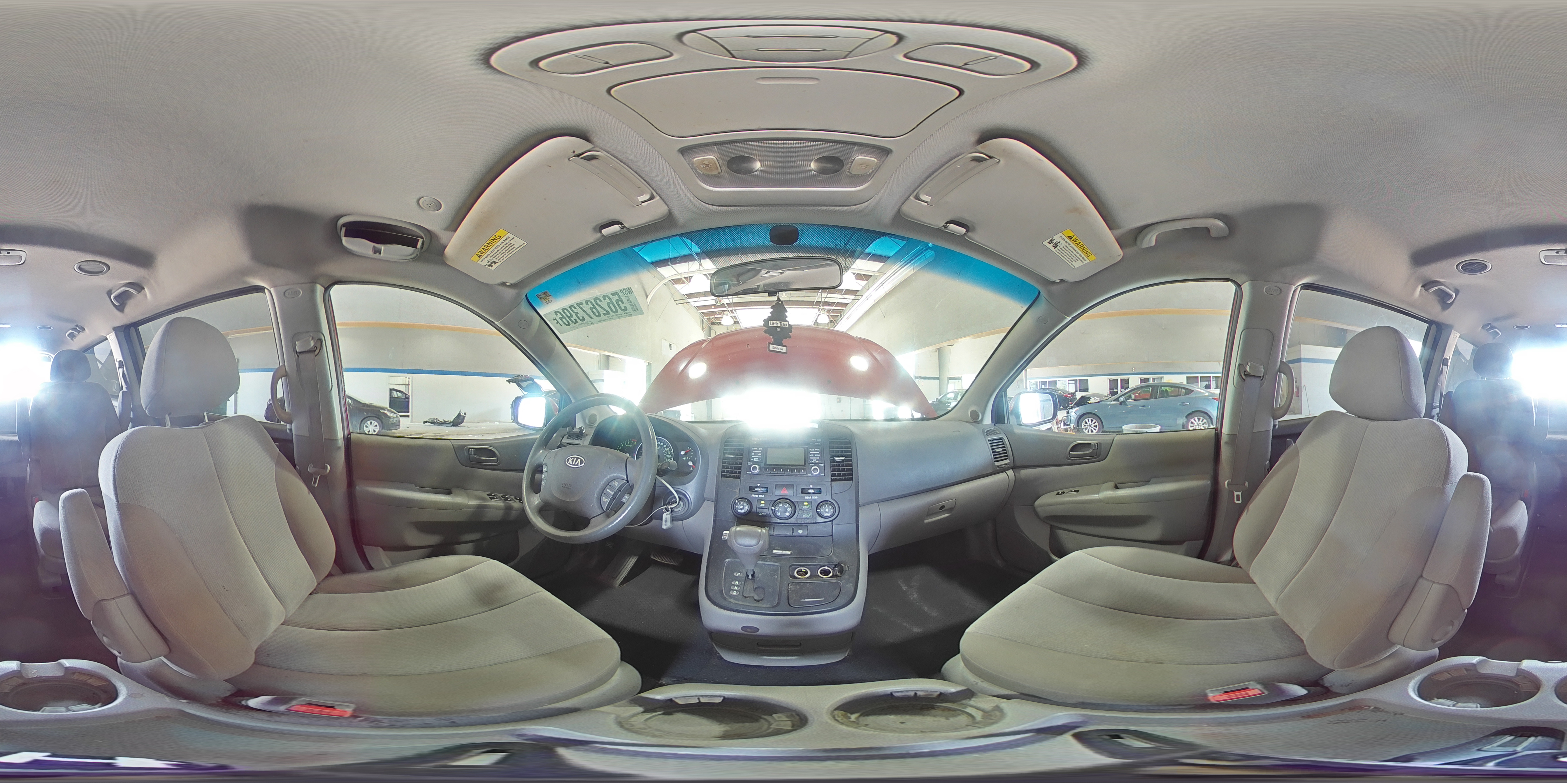 2012 Kia Sedona Red vin: KNDMG4C76C6415693